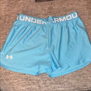 Under Armour Girl’s Blue Shorts 🥎🏐⚽️ Buy 2 for $25 🌼bundle and save!!